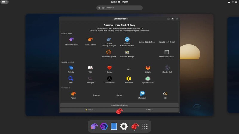 Garuda Linux Latest Version Australian Shipping Bootable USB Flash Drive Fast gallery