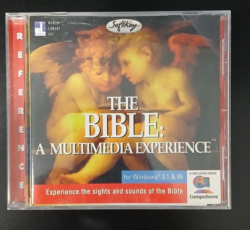 THE BIBLE A MULTIMEDIA EXPERIENCE CD BY WORLD LIBRARY INC