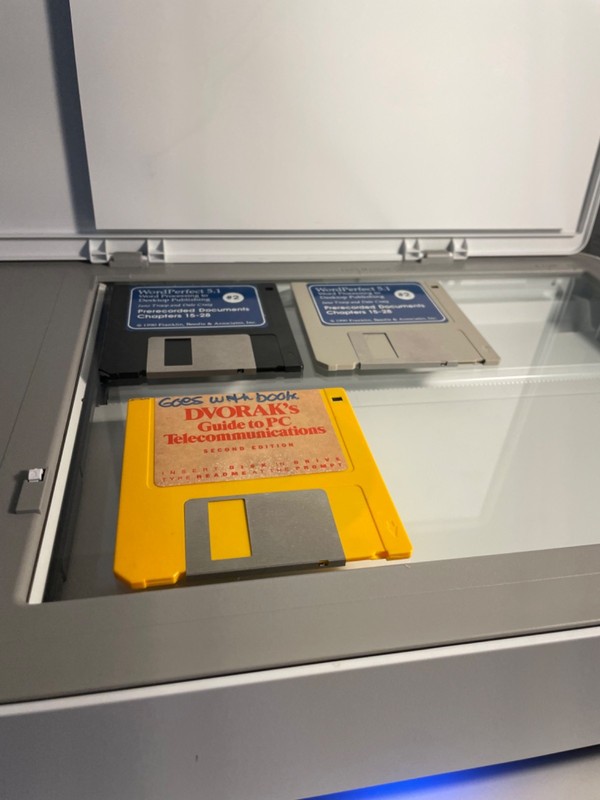 3 computer discs to match textbooks+