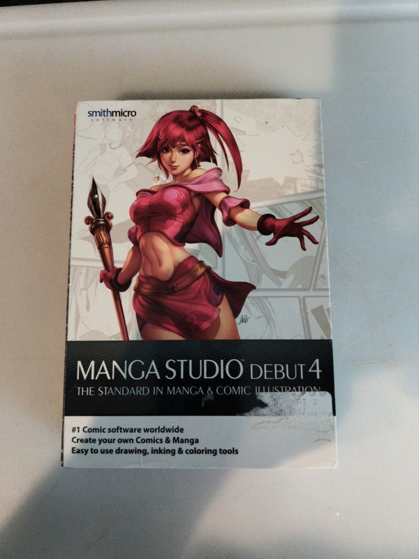 Manga Studio Debut 4 PC Anime Comic Graphic Drawing Software