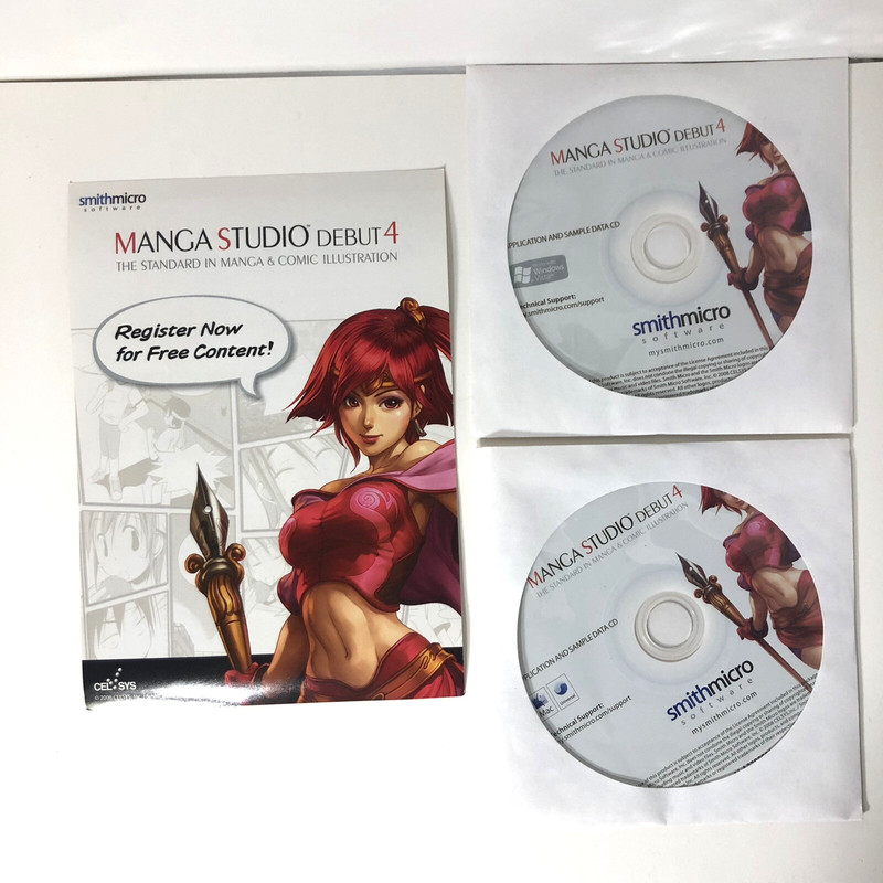 Manga Studio Debut 4 Comic Illustration - 2 CDs: Mac & Windows gallery