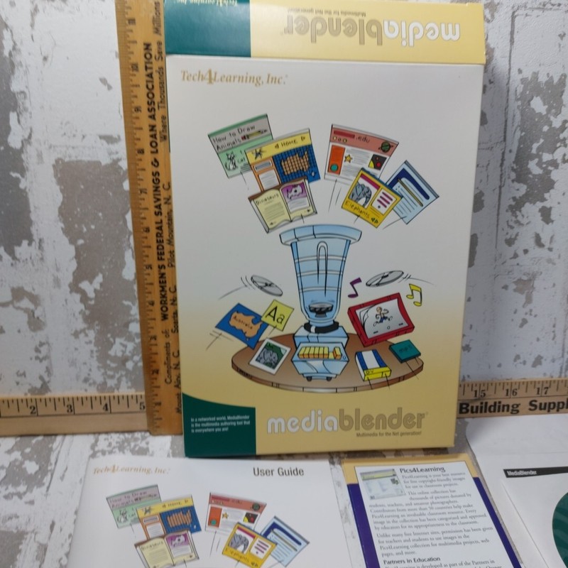 MediaBlender : Multimedia for the Net Generation! (CD-ROM, 2003, NOS gallery