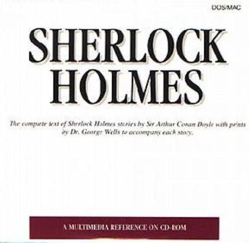 Complete Text of Sherlock Holmes (CD-ROM, 1992) for DOS/MAC - NEW CD in SLEEVE gallery