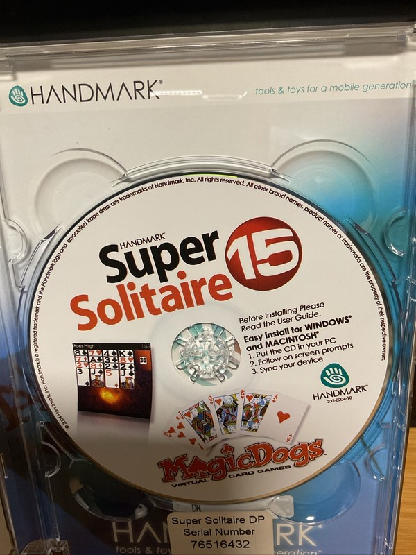 SUPER SOLITAIRE 15 GAMES FOR PALM OS OR POCKET PC BY HANDMARK 💥 gallery