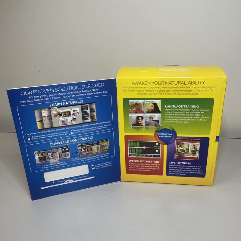 Rosetta Stone: Spanish/Espanol • Level 1-4 Set W Application Disk NO HEADPHONE gallery