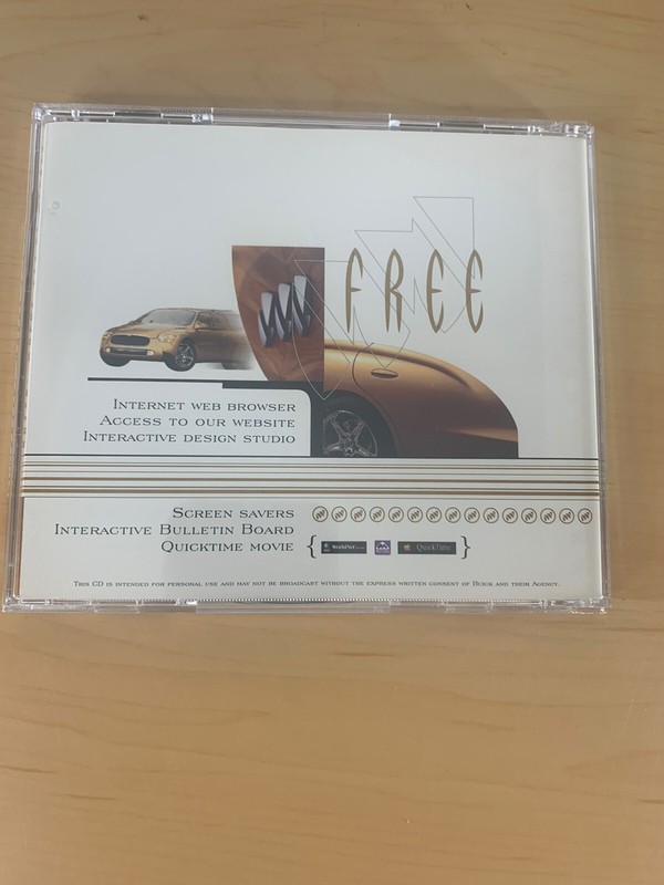 DESTINATION BUICK, Vintage PC Software/Web Browser, Untested gallery