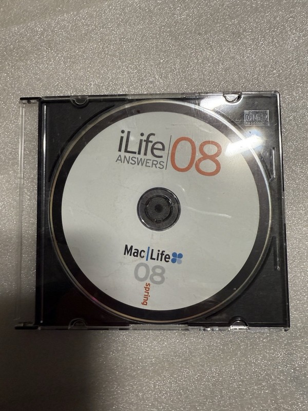 Apple iWork ’08 And iLife Answers ‘08 Disks Manuals Open Box