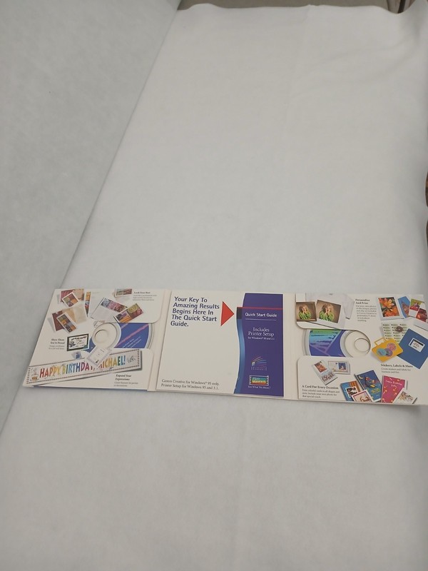 Canon Creative 3 PC Software Complete CIB VGC CD-ROM gallery