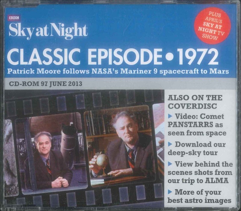 BBC Sky at Night CD-ROM, Classic Episode 1972, #97 June 2013, Windows, Mac