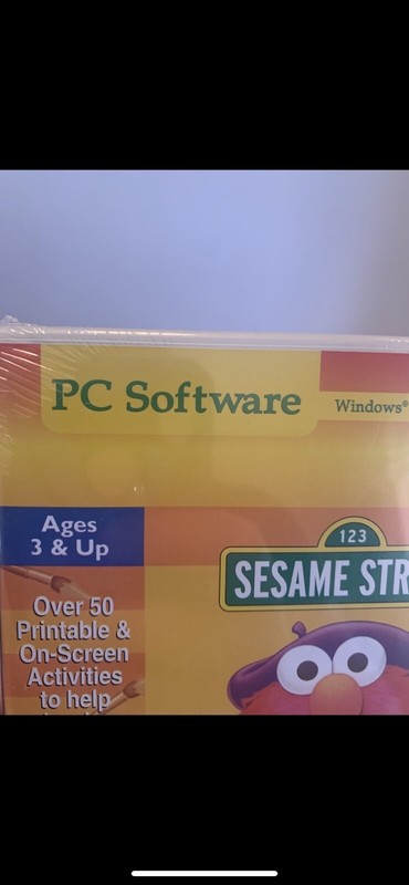 Elmo’s Art Workshop Sesame Street PC Software Education: New SealedWindows & Mac gallery