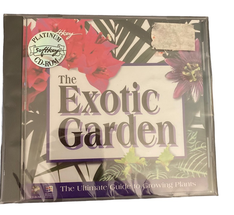 The Exotic Garden Ultimate Guide to Growing Plants Windows CD-Rom