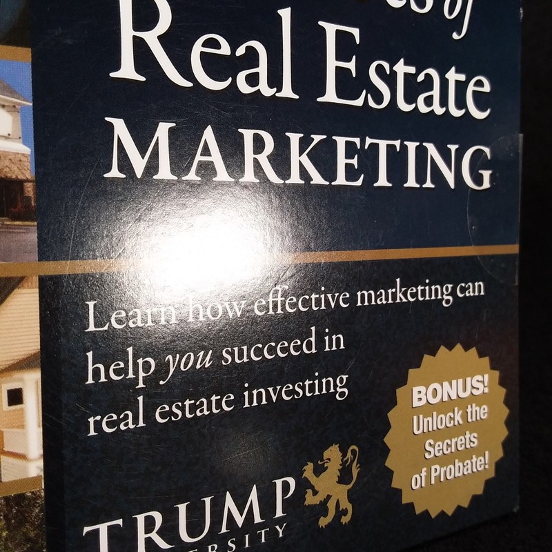 Secrets Of Real Estate Marketing - Trump University - 2009 - SEALED CD-ROM gallery