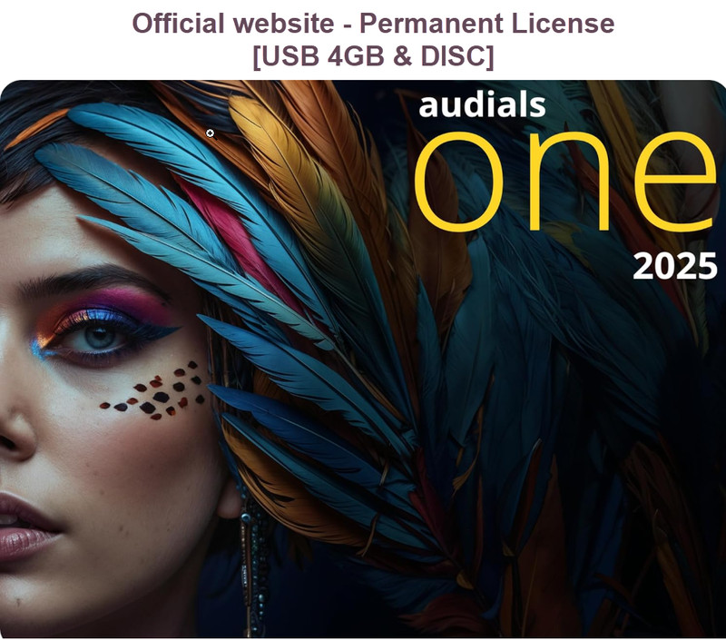 Audials One 2025 – Full Version and Permanent License – [Disc or USB 4GB]