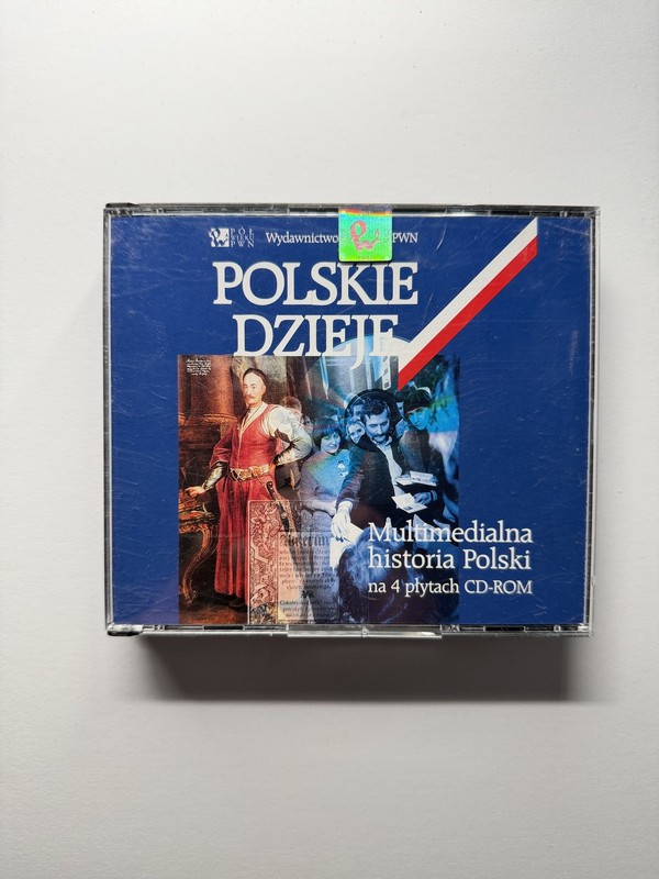 Polskie Dzieje Multimedia Polish History 4 CD-ROM Windows 95 98 Education