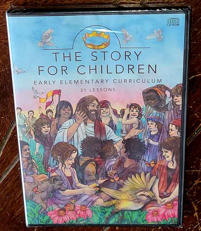The Story for Children w/31 Lessons (PC CD, 2011, Zonderkids) Free Shipping!