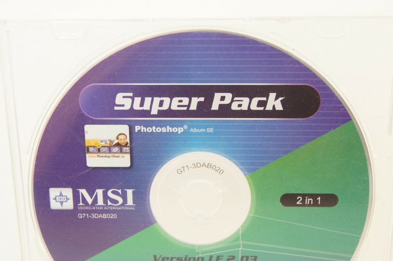 MSI Super Pack Version LE 2.03 3D-Album PC Computer Software Program 2002 gallery