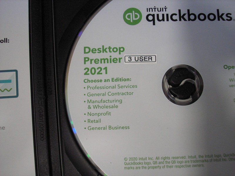 INTUIT QUICKBOOKS DESKTOP PREMIER 2021 WINDOWS PC =PERMANENT 3 USER LICENSE= gallery