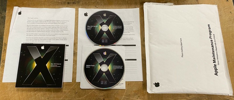 Apple Mac OS X Server 10.5 Leopard w/VOLUME LICENSE (MB011Z/A)