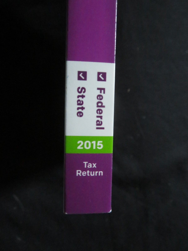 GENUINE 2015 H & R Block Deluxe Tax Software Homeowners/Investors Federal State gallery