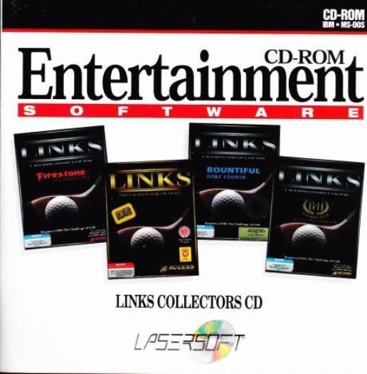 Links Collectors CD PC CD-ROM golfing championship golf game + 3 add-on courses!