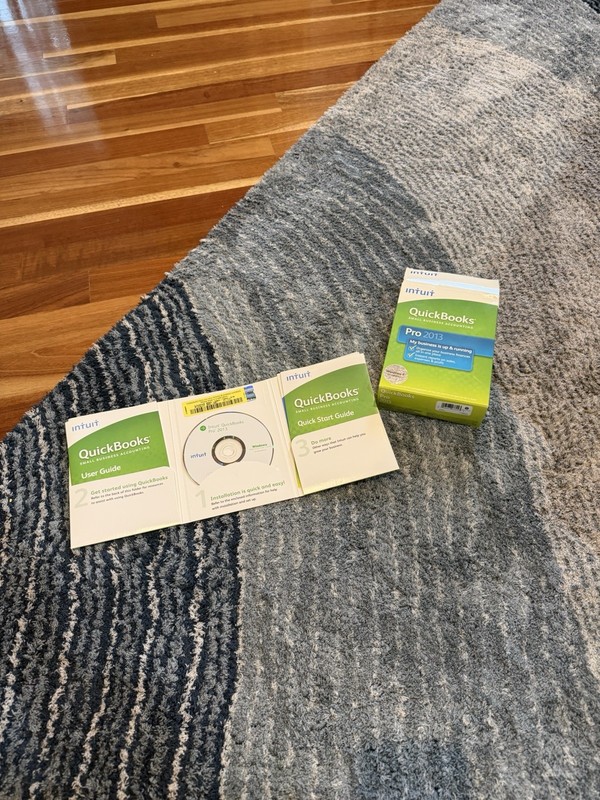 INTUIT QUICKBOOKS PRO 2013 FOR WINDOWS FULL RETAIL USA VERSION=LIFETIME LICENSE