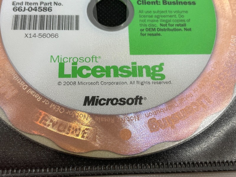Microsoft Windows Vista Business Service Pack 1 Upgrade DVD Software Disc Only gallery