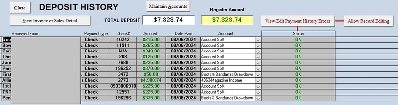 e-Chamber full Chamber member application link to website, uses Microsoft Access gallery
