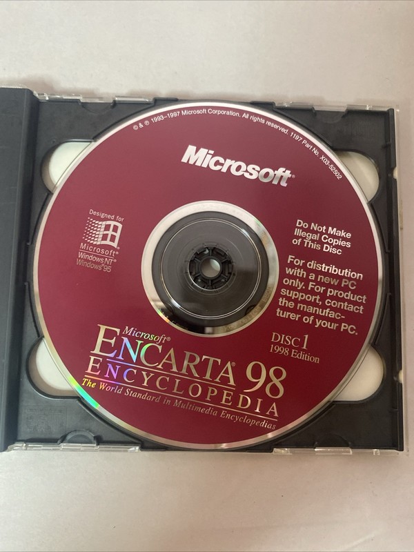 Microsoft Encarta 98 - Encyclopedia - Windows NT/95 gallery
