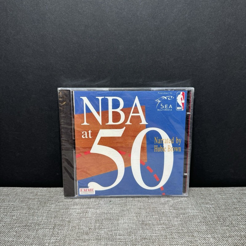 NBA at 50 narrated by Hubie Brown S.E.A. Multimedia (CD, 1995) BRAND NEW SEALED!