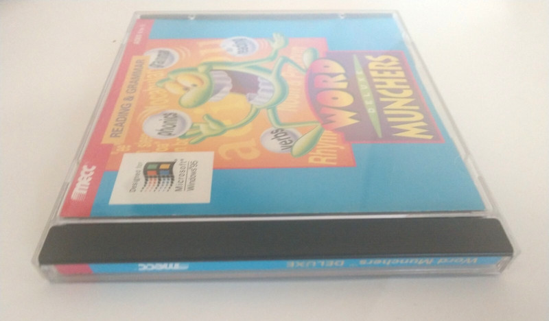 PC Word Munchers Deluxe Windows MAC MS-DOS CD-ROM Learning Tutoring Game by MECC gallery