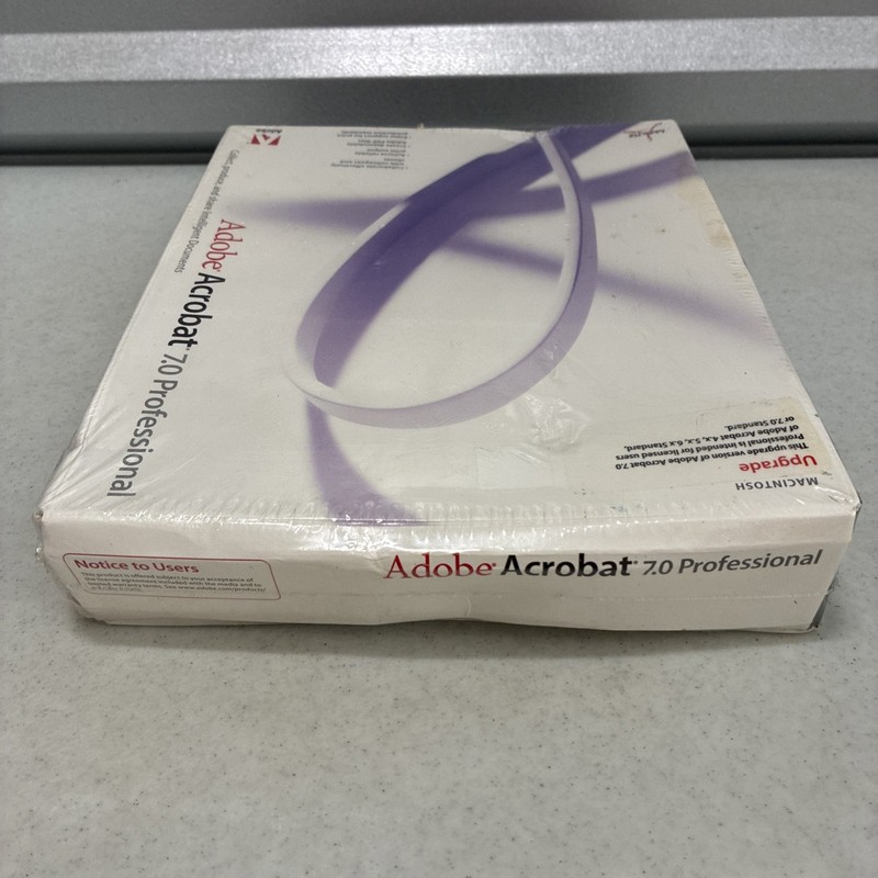 Adobe Acrobat 7.0 Professional For Mac (Upgrade VERSION) *NOS/ Sealed gallery