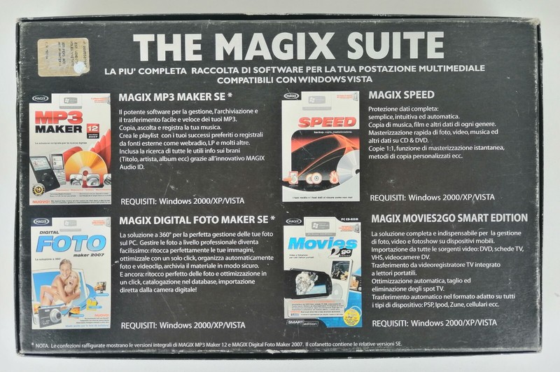 THE MAGIX SUITE - SOFTWARE - 4 CD - BOX SET - FOR MULTIMEDIA STATION gallery