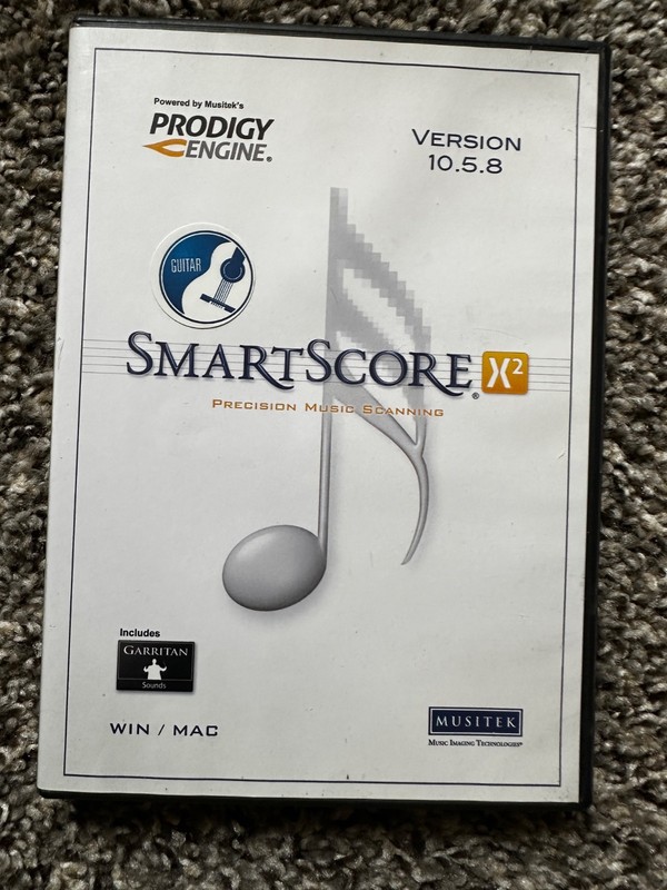 Musitek SmartScore X2 Precision Music Scanning – Scan your sheet music