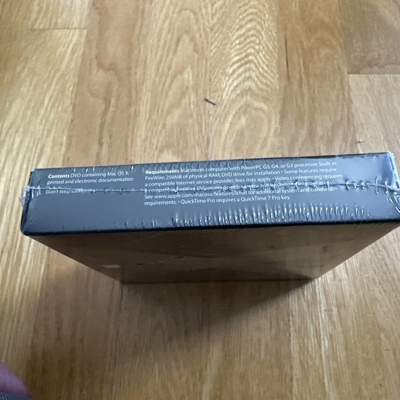 Genuine Apple Mac OS X Tiger 10.4.6 Original Retail Box MA453Z/A New Sealed gallery