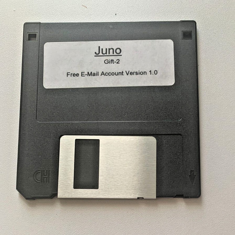 3.5″ Floppy Disk LOT of 2 Vintage Internet Service Providers Juno & Netcruiser