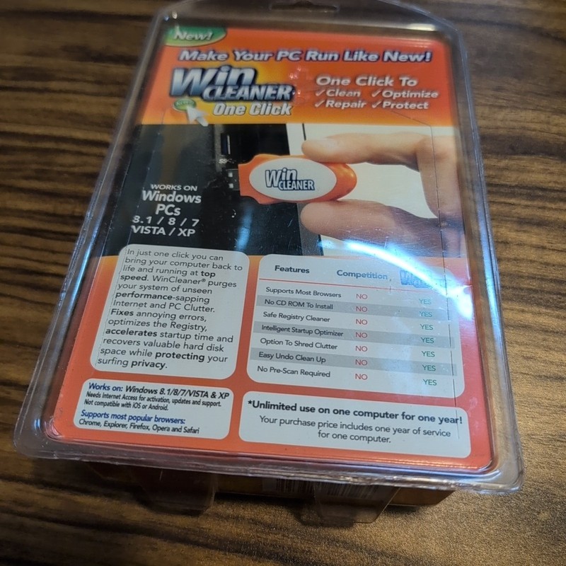 Win Cleaner One Click Unopened; Windows PC 8.1/8/7/Vista/XP As Seen On TV gallery
