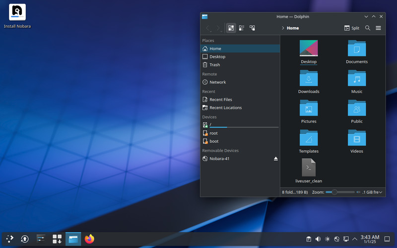 NOBARA LINUX OS - DVD/USB Flash Drive - KDE, GNOME, NVIDIA, STEAM HANDHELD, HTPC gallery