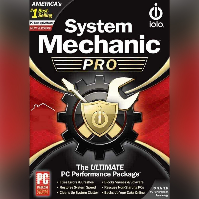 iolo System Mechanic Pro | 1 Year 10 PC | Windows | Download