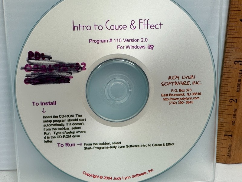 Intro to Cause & Effect Judy Lynn Software Increase User's Attention Span Track gallery