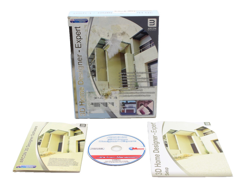 3D HOME DESIGN SUITE ARCHITECT EXPERT DVD Windows PC Software AUSTRALIAN EDITION