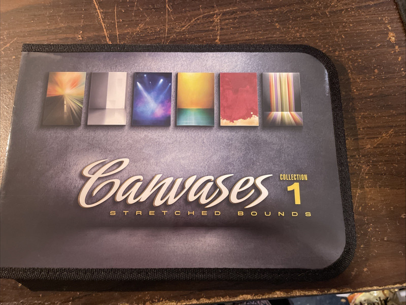 Digital Juice Rare Stretched Bounds Canvases Collection 1 w/Case & Booklet gallery