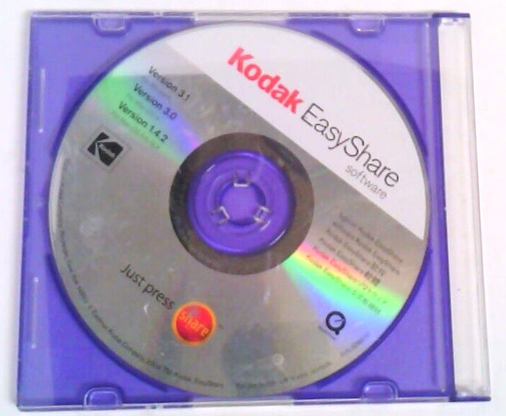 Kodak EasyShare~Software~Version 3.1~CD ROM