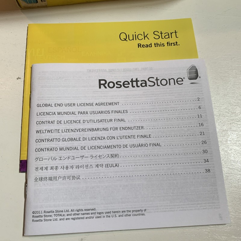 ROSETTA STONE Italiano Totale Version 4: Levels 1-5 Italian Language CDs gallery