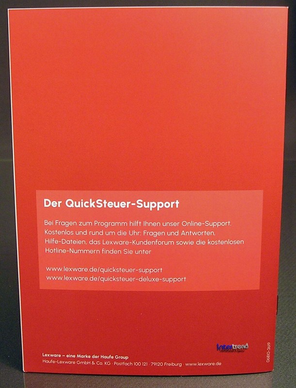 Lexware QuickSteuer 2025 Box (Tax Year 2024) for 3 Tax Returns Original Packaging NEW gallery