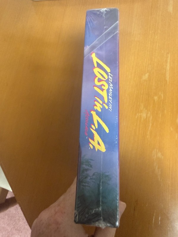 Les Manley In: Lost In LA Accolade Vintage 1992 3 1/2” Factory Sealed PC Big Box gallery