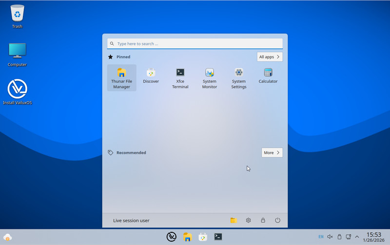 VailuxOS is a Debian-based Linux operating system on DVD or USB Flash Drive gallery