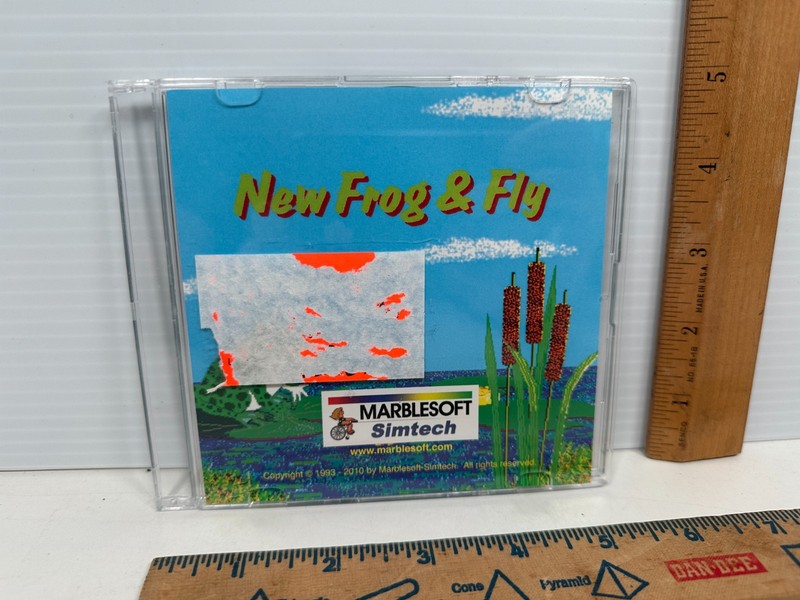 Frog & Fly Game Program Marblesoft Simtech for Special Children