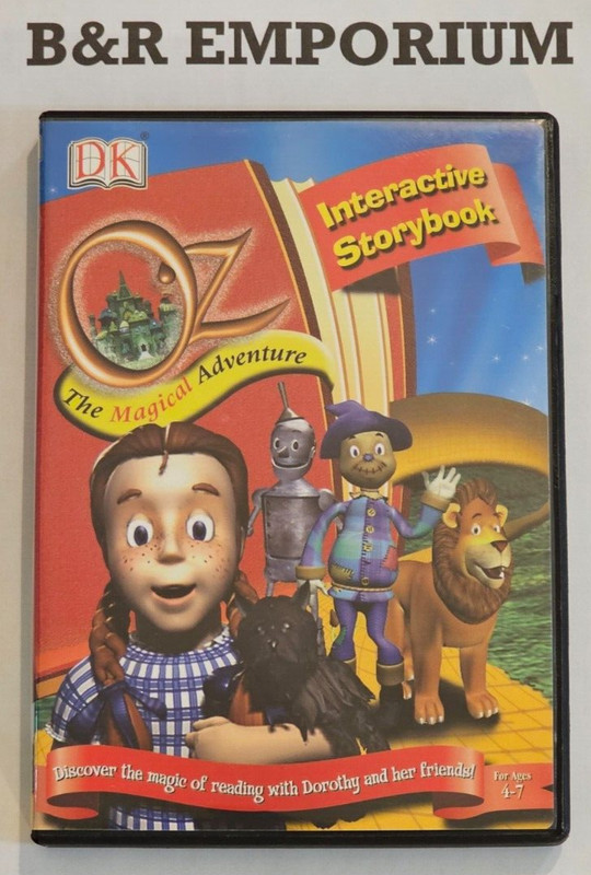 The Magical Adventure Interactive Storybook – (2003 DK/Global) – Used CD-ROM