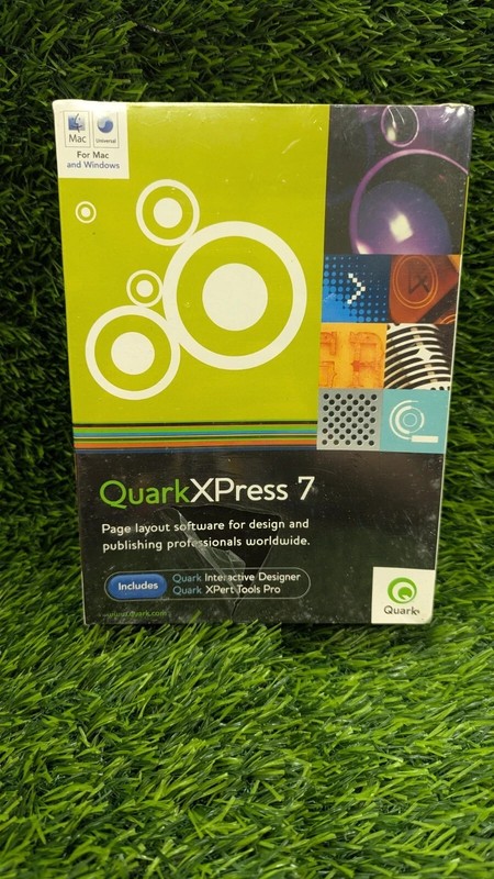 Brand New QuarkXPress 7 for Mac AND Windows Factory Sealed