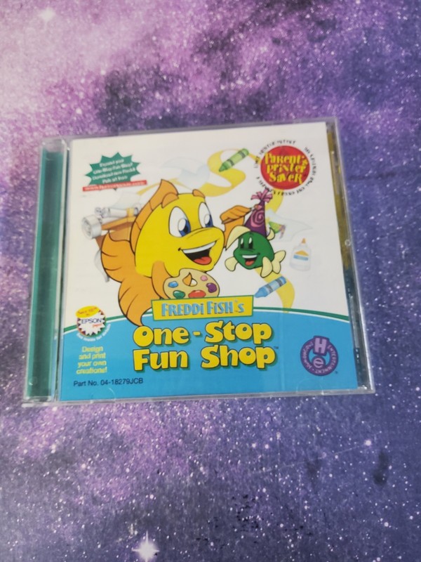 Freddi Fish’s One-Stop Fun Shop – Windows 98 / 95 PC Mac – CD-ROM
